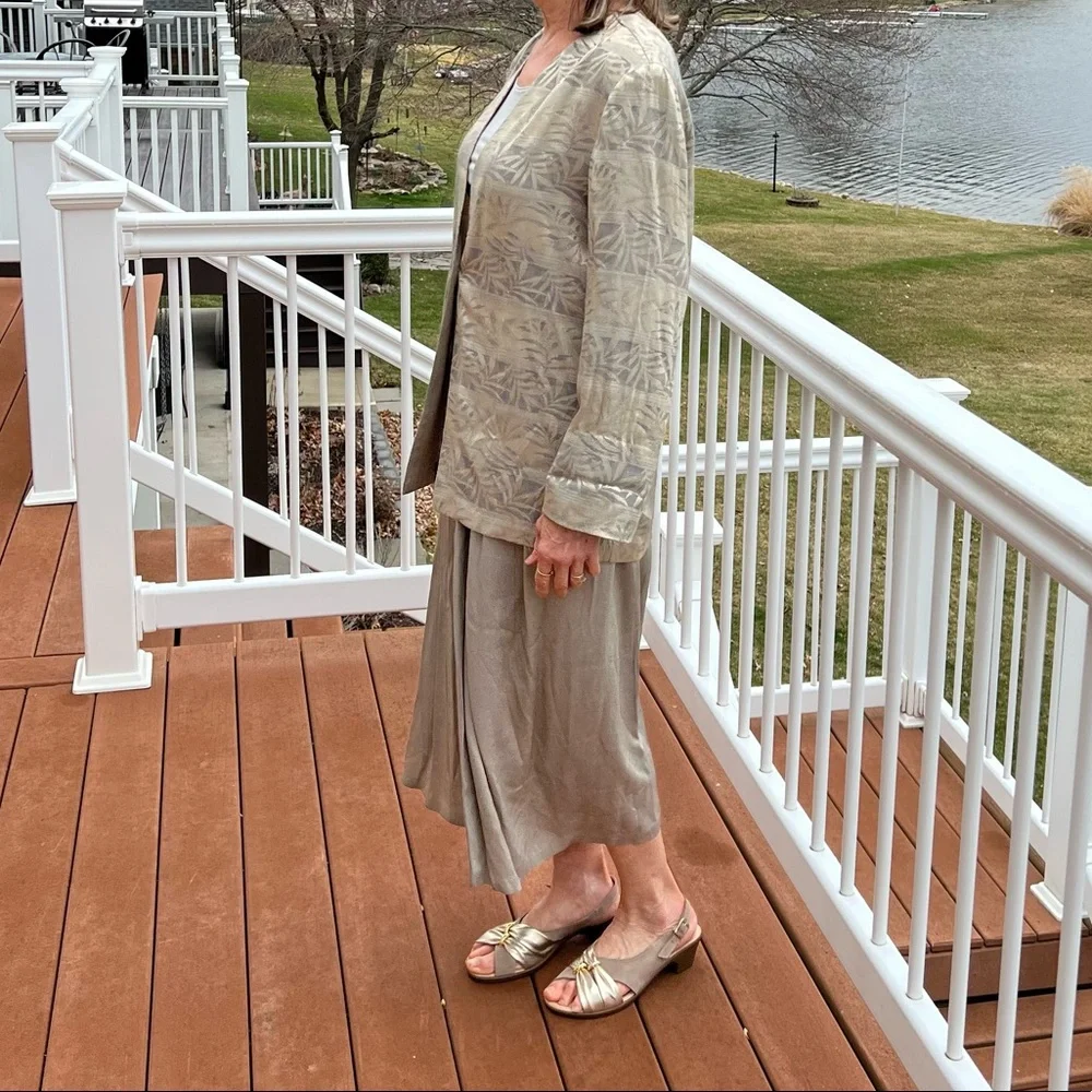 - Vintage Signet Sportswear Skirt Suit Set SZ M! EUC!
